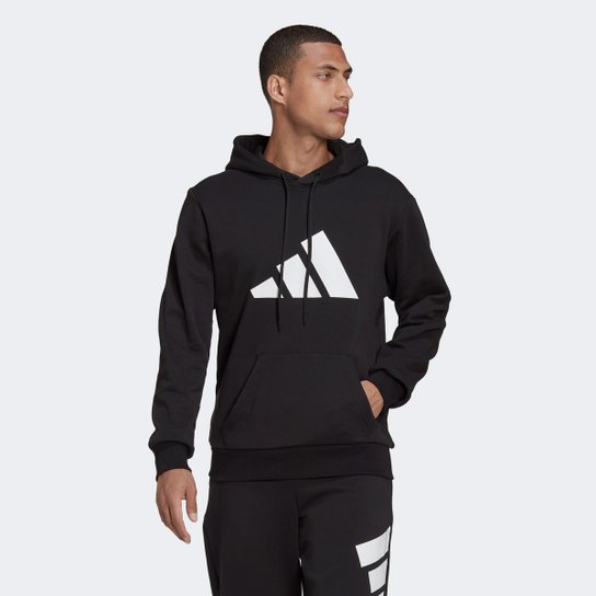 Moletom Adidas Sportswear Future Icon Logo Masculino - Preto é ruim? Moletom Adidas Sportswear Future Icon Logo Masculino - Preto é boa?