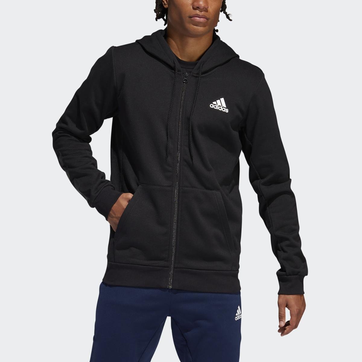 casaco moletom adidas