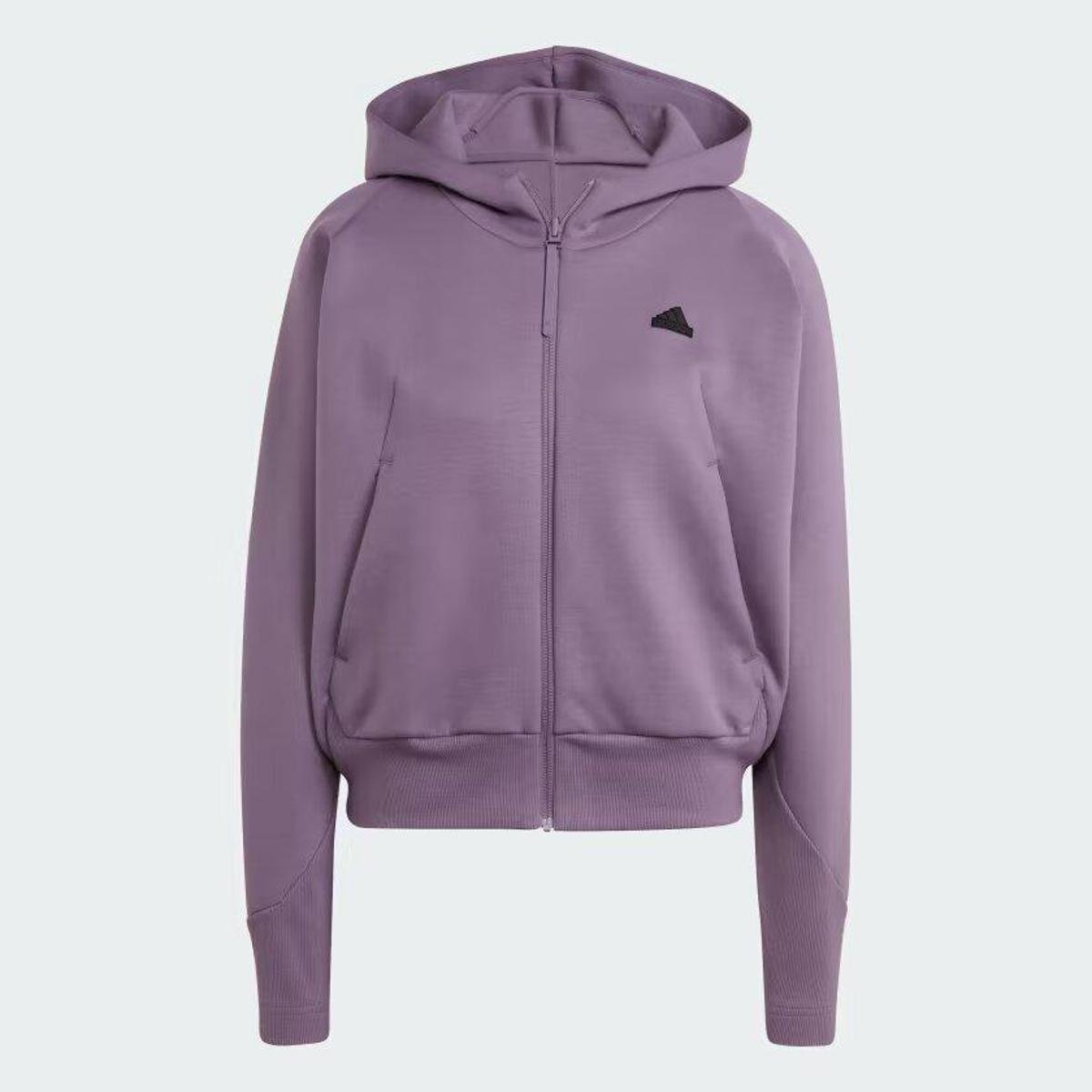 Moletom Adidas Z.N.E. Full-Zip Hoodie - IN5132 - Roxo | Netshoes