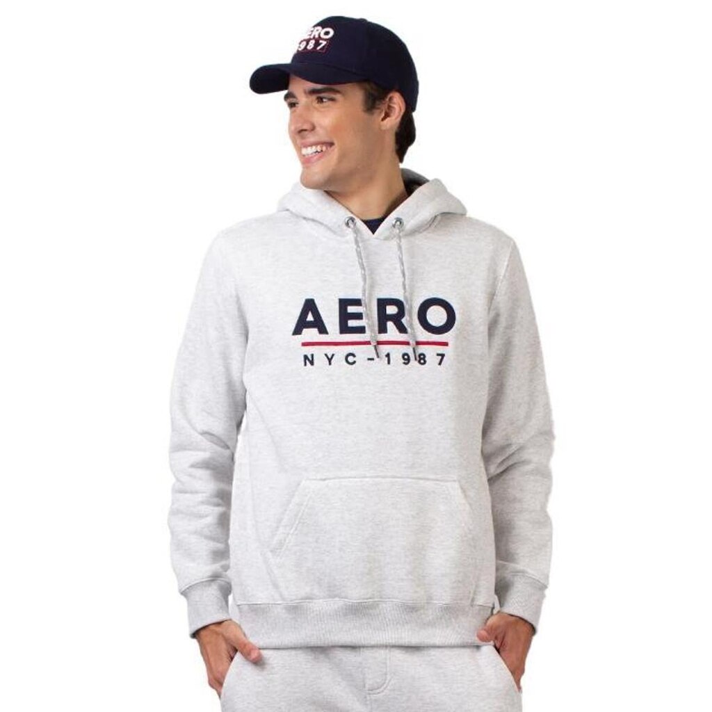 Moletom Aeropostale Canguru Claro