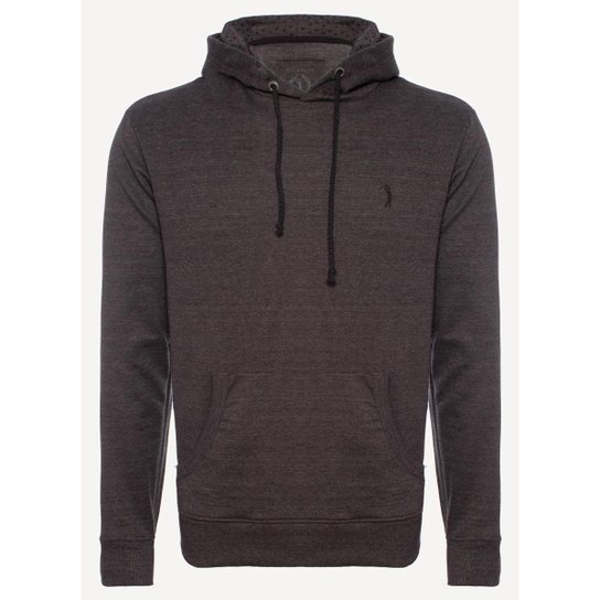 Moletom Aleatory Side Masculina - Chumbo