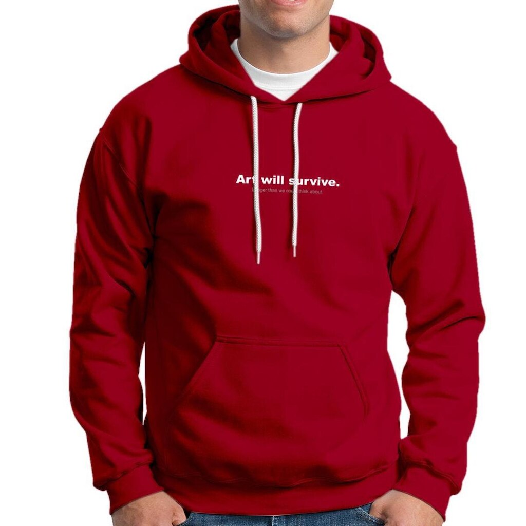 Moletom Ar Will Sirvive Blusa De Frio Masculino Em Algodão Com Capuz