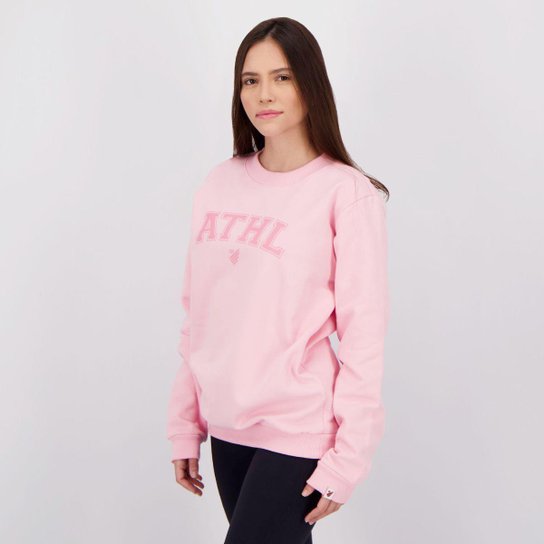 Moletom Athletico Paranaense Feminino - Rosa