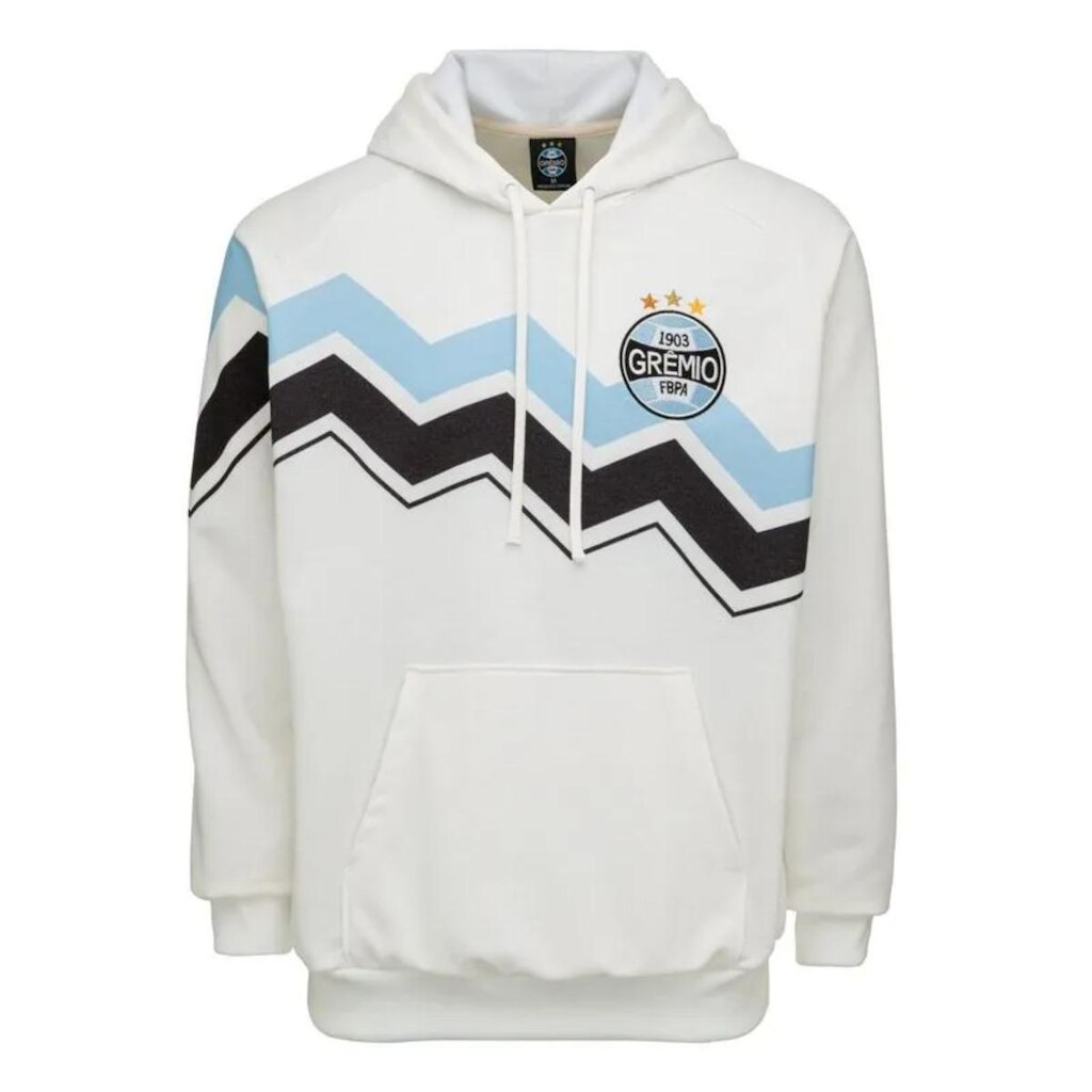 MOLETOM BETEL GREMIO LIBERTA 1995 MASCULINO BRANCO M