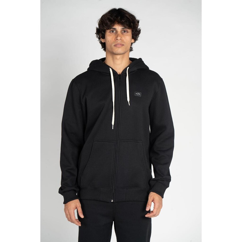 Moletom Billabong Aber Small Arch Patch Preto-Preto-GG