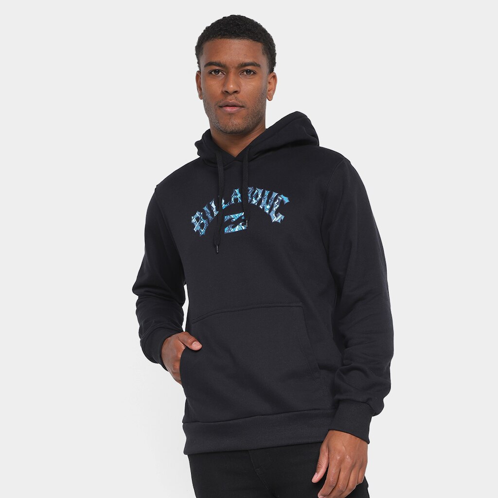 Moletom Billabong Arch Fill Capuz Masculino