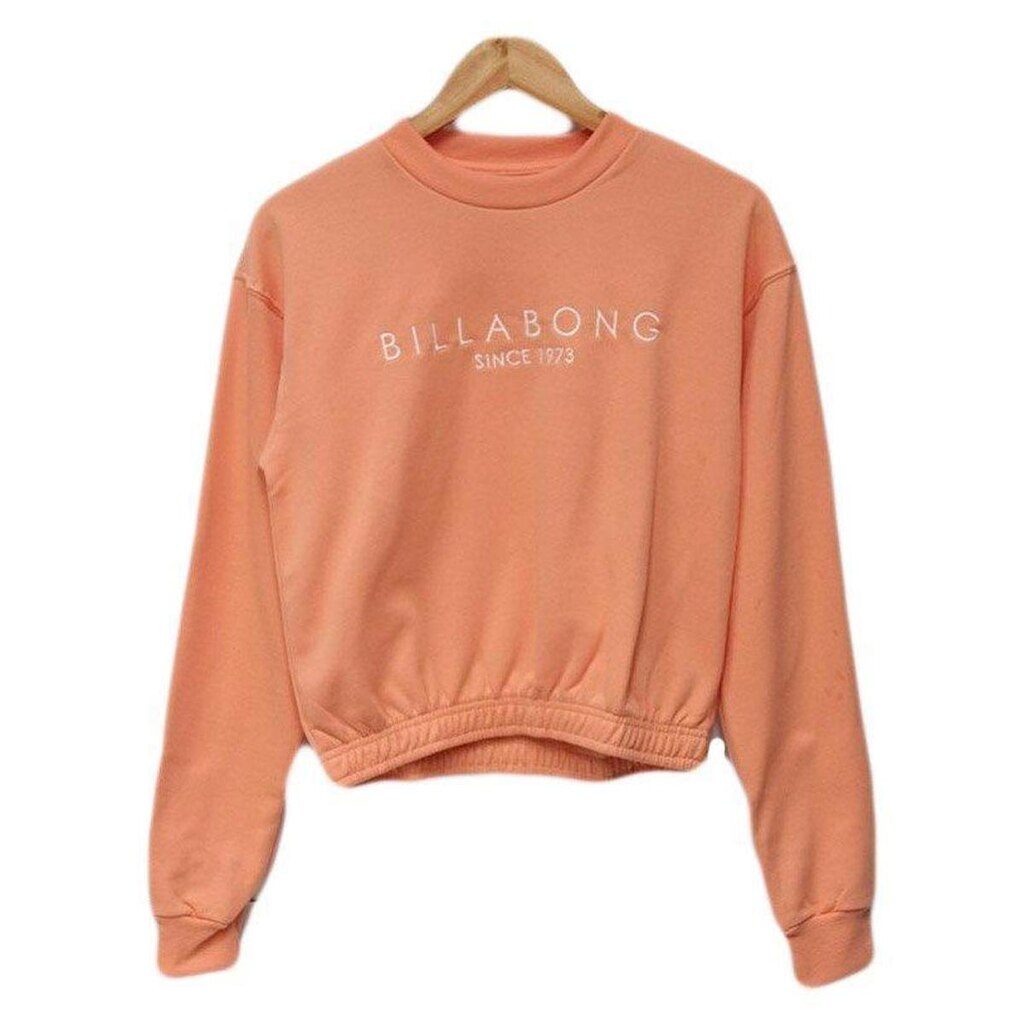 Moletom Billabong Careca Feminino Laranja