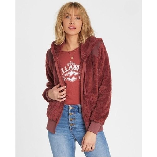 MOLETOM BILLABONG Cozy Down - Preto