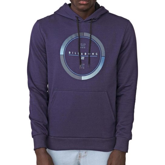 Moletom Billabong Fechado Full Rotator II Masculino - Marinho