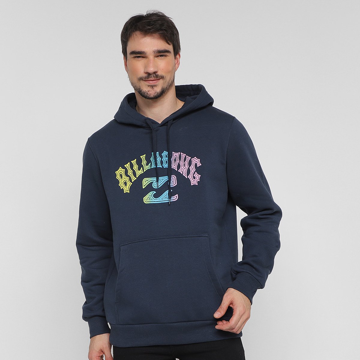 Moletom Billabong Short Sands Masculino Marinho Netshoes