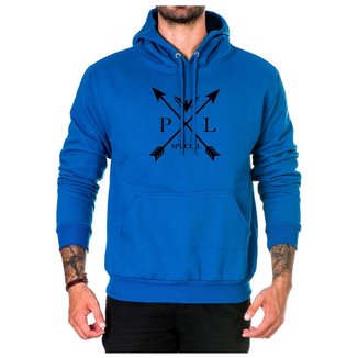 Moletom blusa de frio unissex abrigo esportIvo Polo special AZUL MARINHO GG