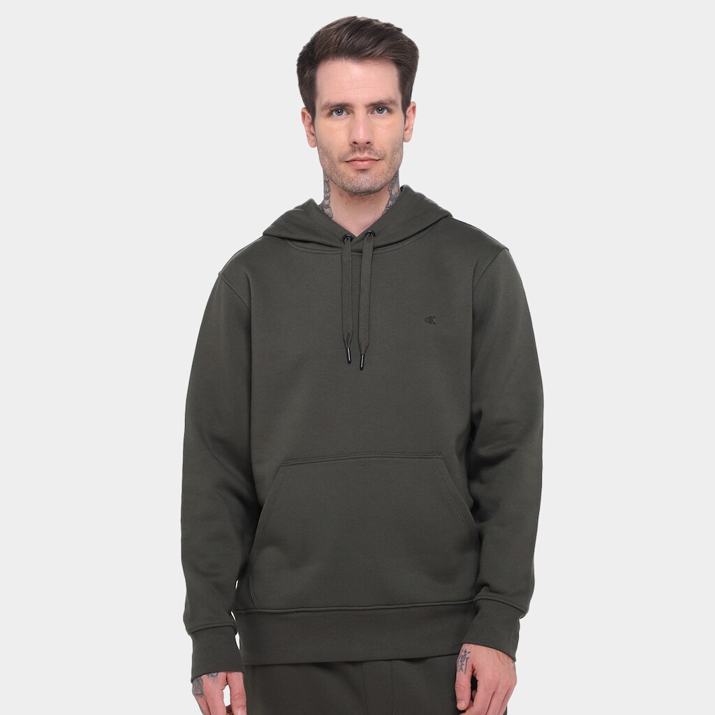 Moletom Calvin Klein Bordado Capuz Masculino