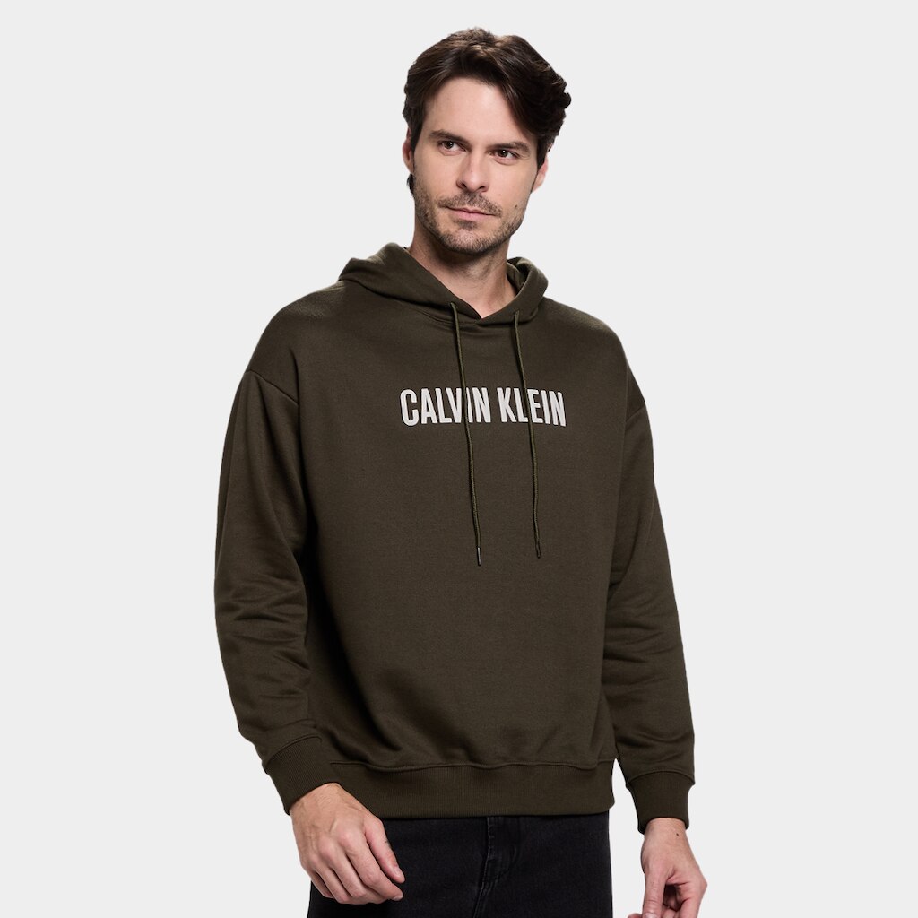 Moletom Calvin Klein Intense Power Com Capuz Masculino