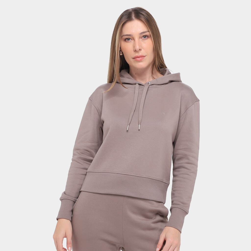 Moletom Calvin Klein Logo Reissue Feminino