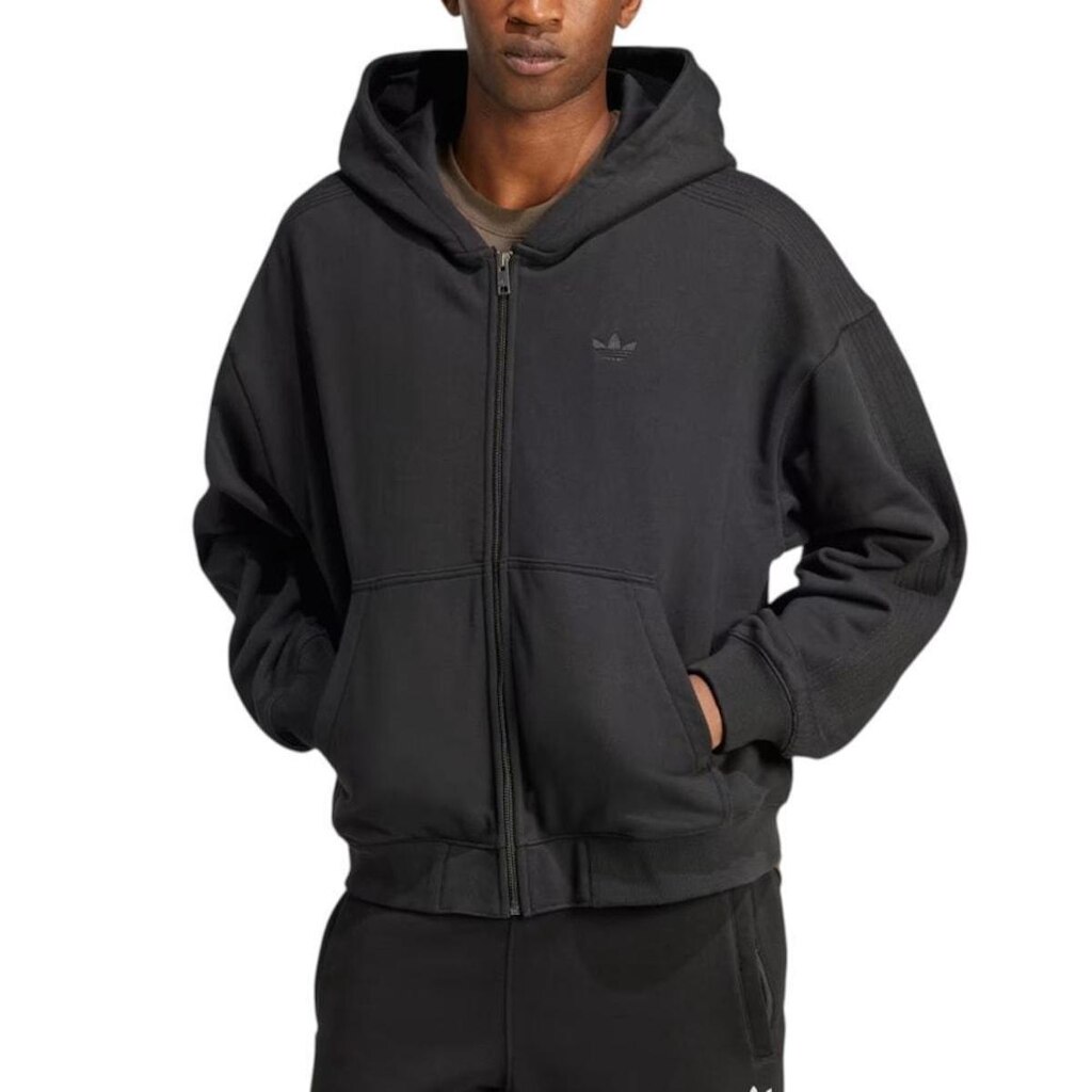 Moletom Canguru Adidas Premium Essentials Black