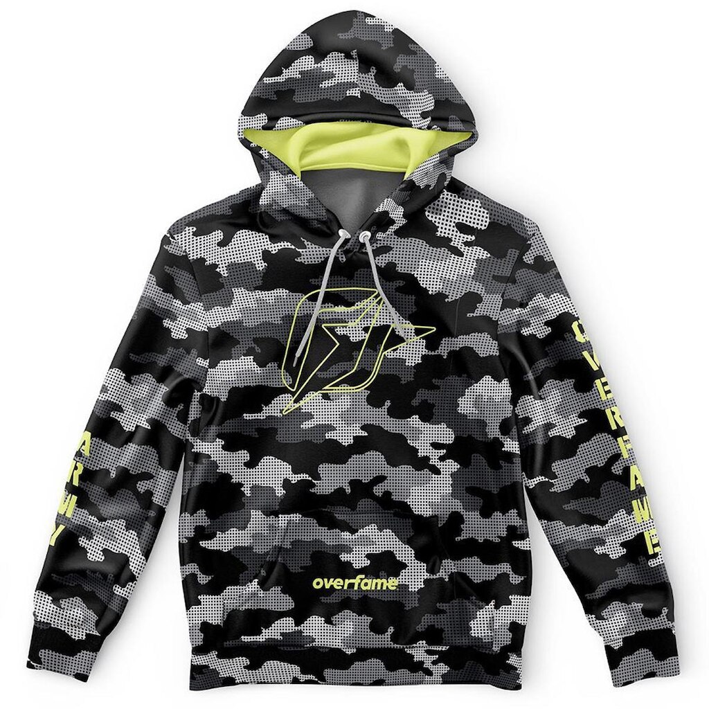 Moletom Canguru Army Snow Camuflagem