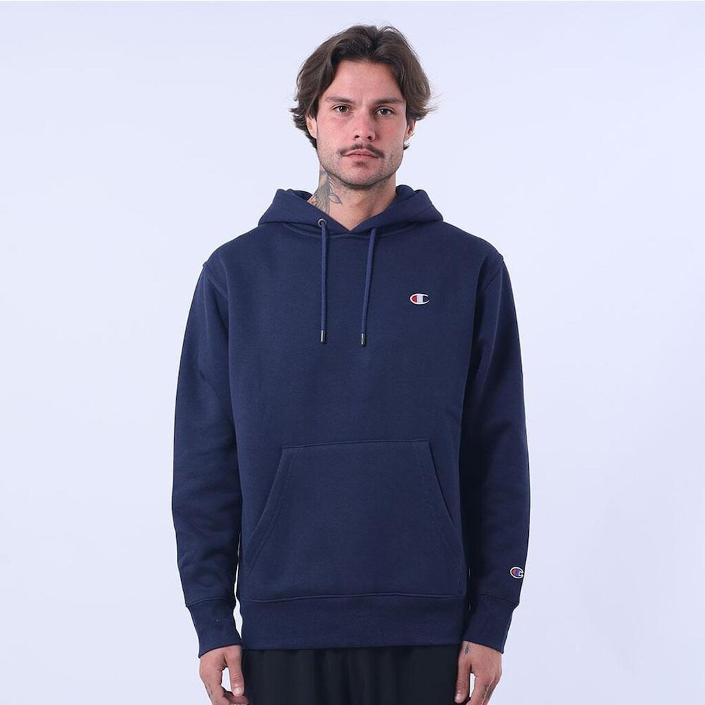 MOLETOM CANGURU CHAMPION LIFE SUPERFLEECE LOGO C EMB