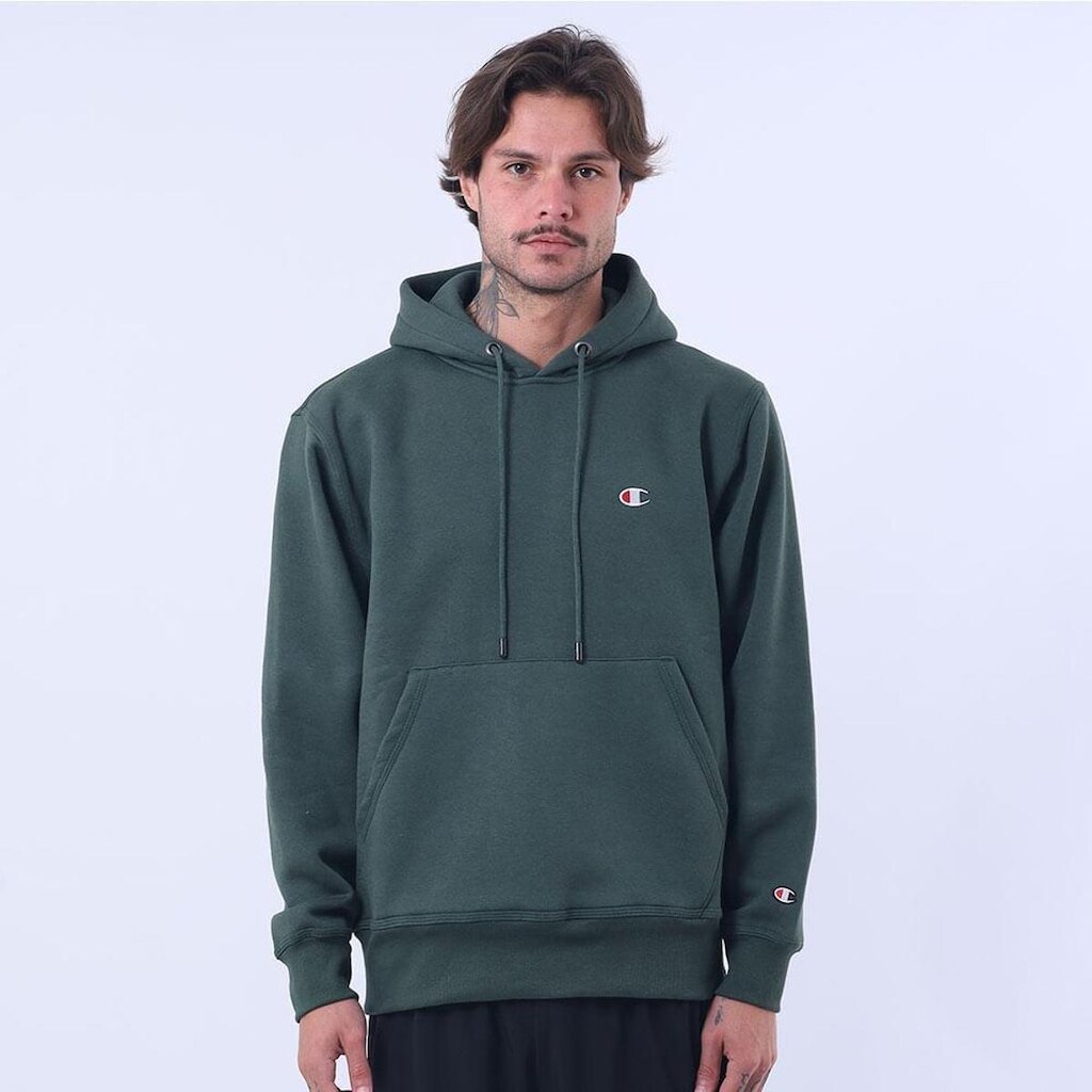 MOLETOM CANGURU CHAMPION LIFE SUPERFLEECE LOGO C EMB