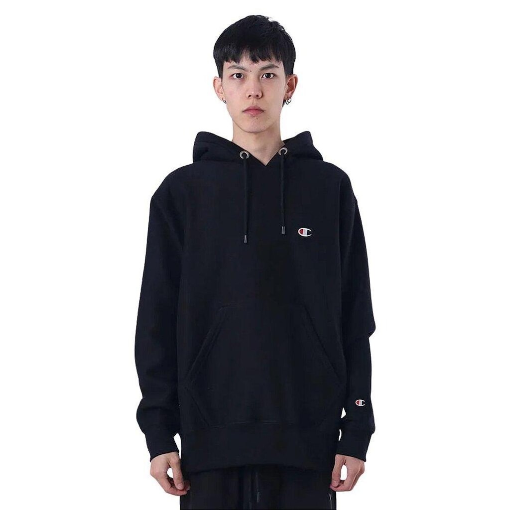 Moletom Canguru Champion Rw Ml Emb Logo Off White