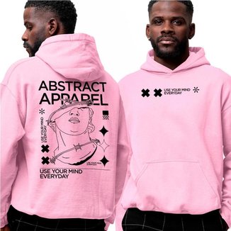 Moletom Canguru Com Capuz‎ Abstract Apparel Everyday Mode Street