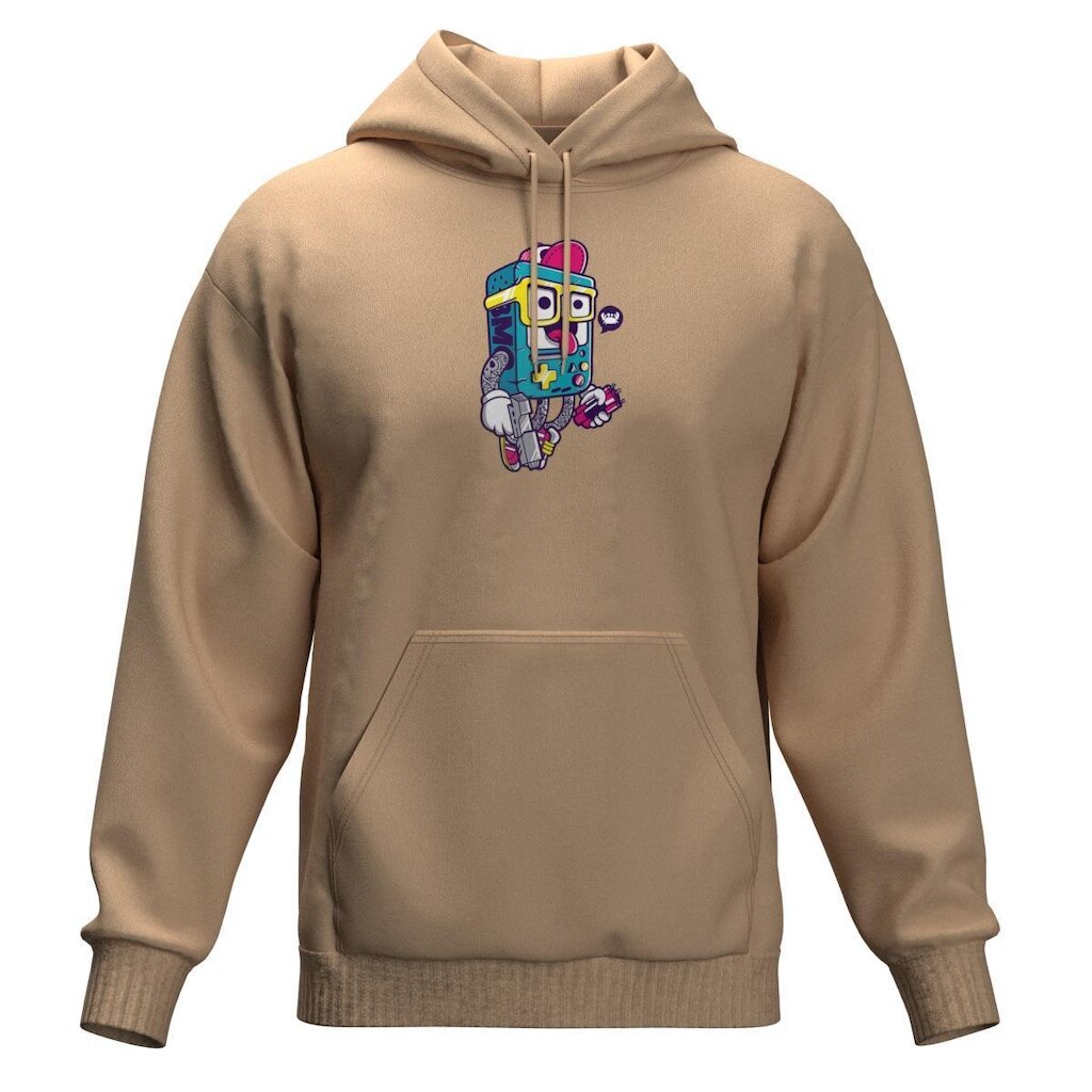 Moletom Canguru Fechado Com Capuz Agasalho Estampado