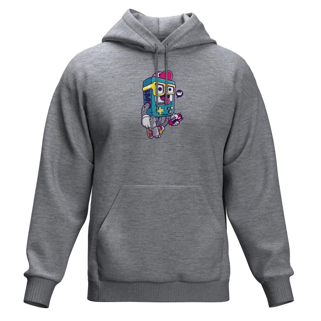 Moletom Canguru Fechado Com Capuz Agasalho Estampado