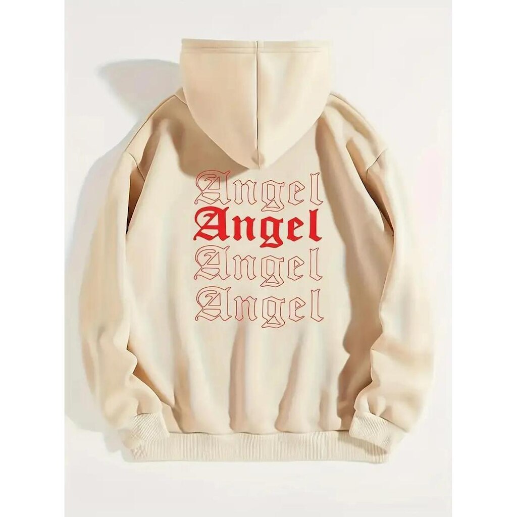 Moletom Canguru Feminino Angel Flanelado lançamento Methodic