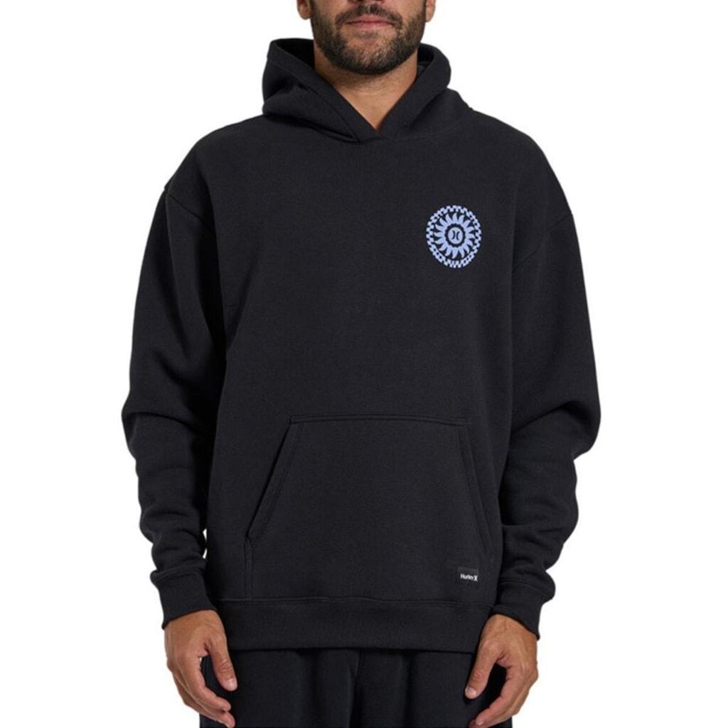 Moletom Canguru Hurley Empire Preto