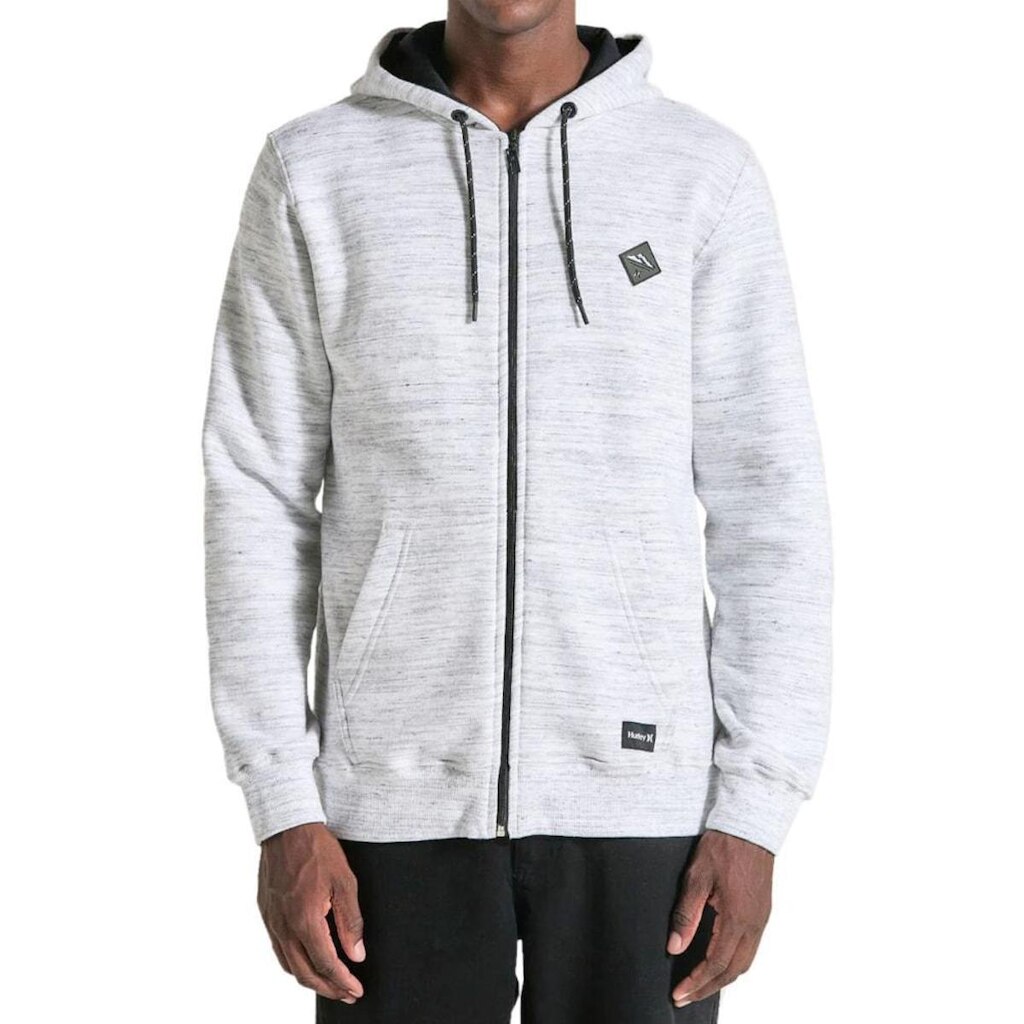 Moletom Canguru Hurley Snow Branco