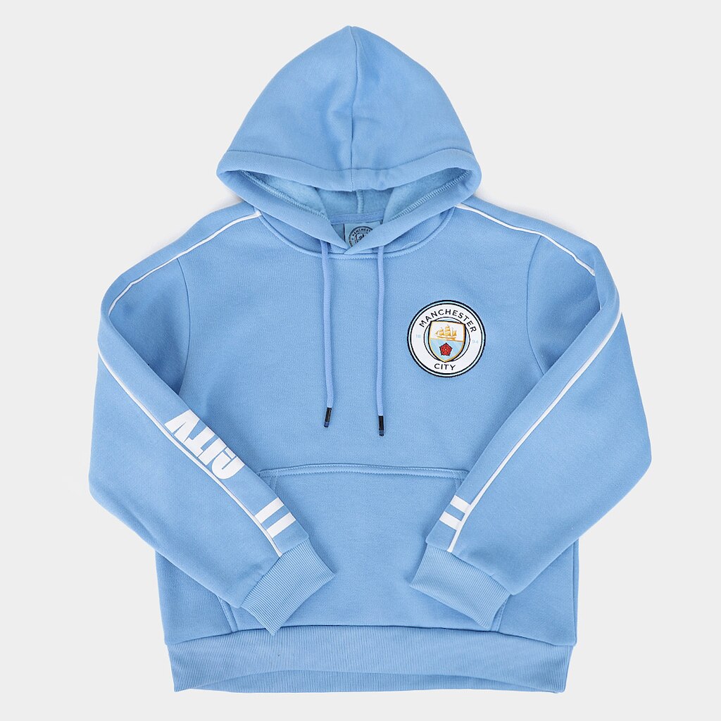Moletom Canguru Infantil Manchester City