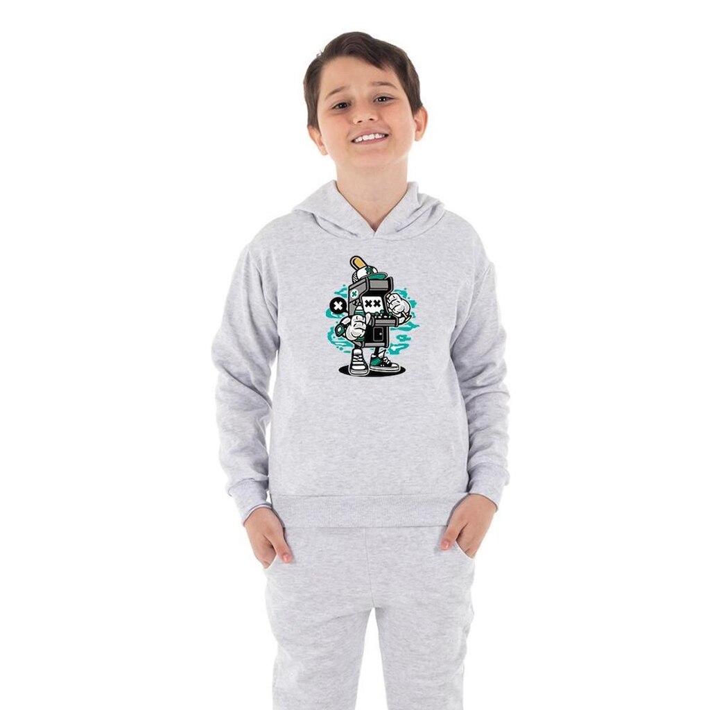 Moletom Canguru Infantil Menino Fliperama Benellys