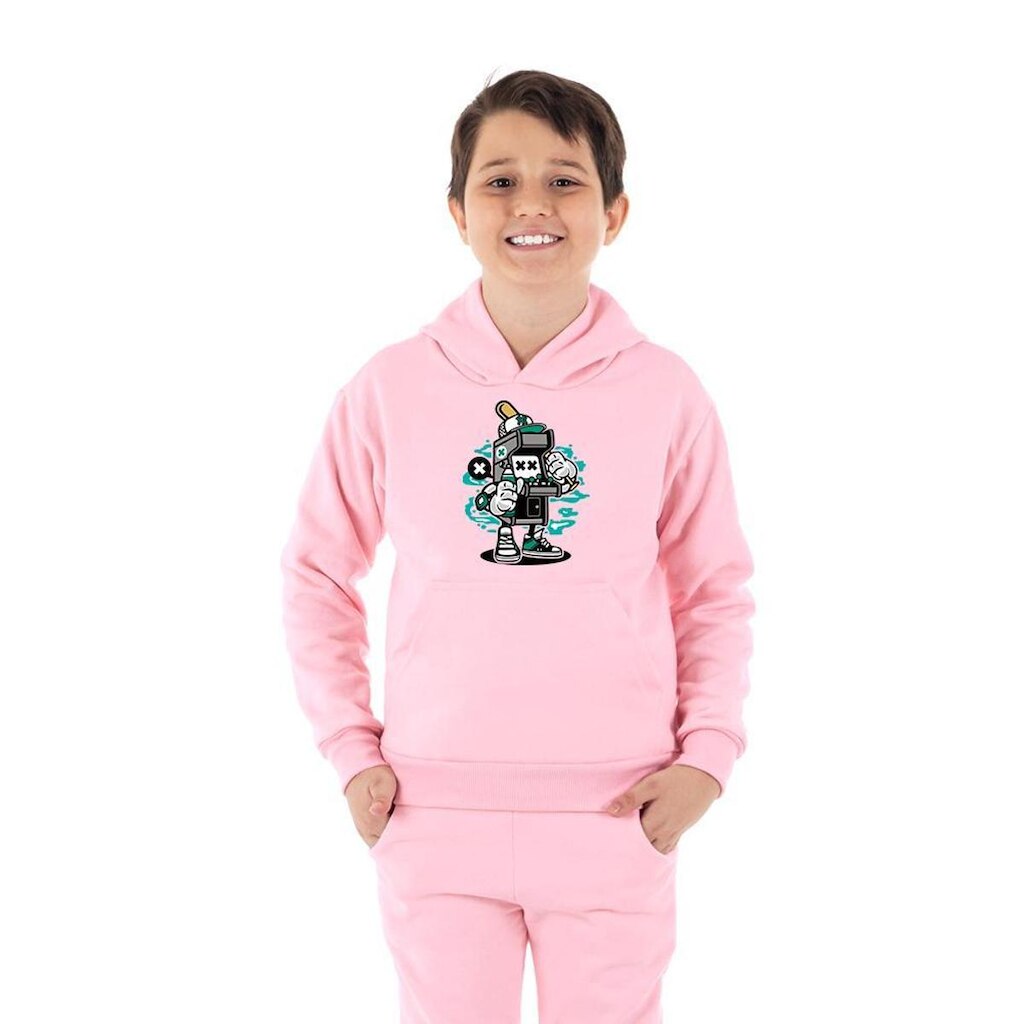 Moletom Canguru Infantil Menino Fliperama Benellys