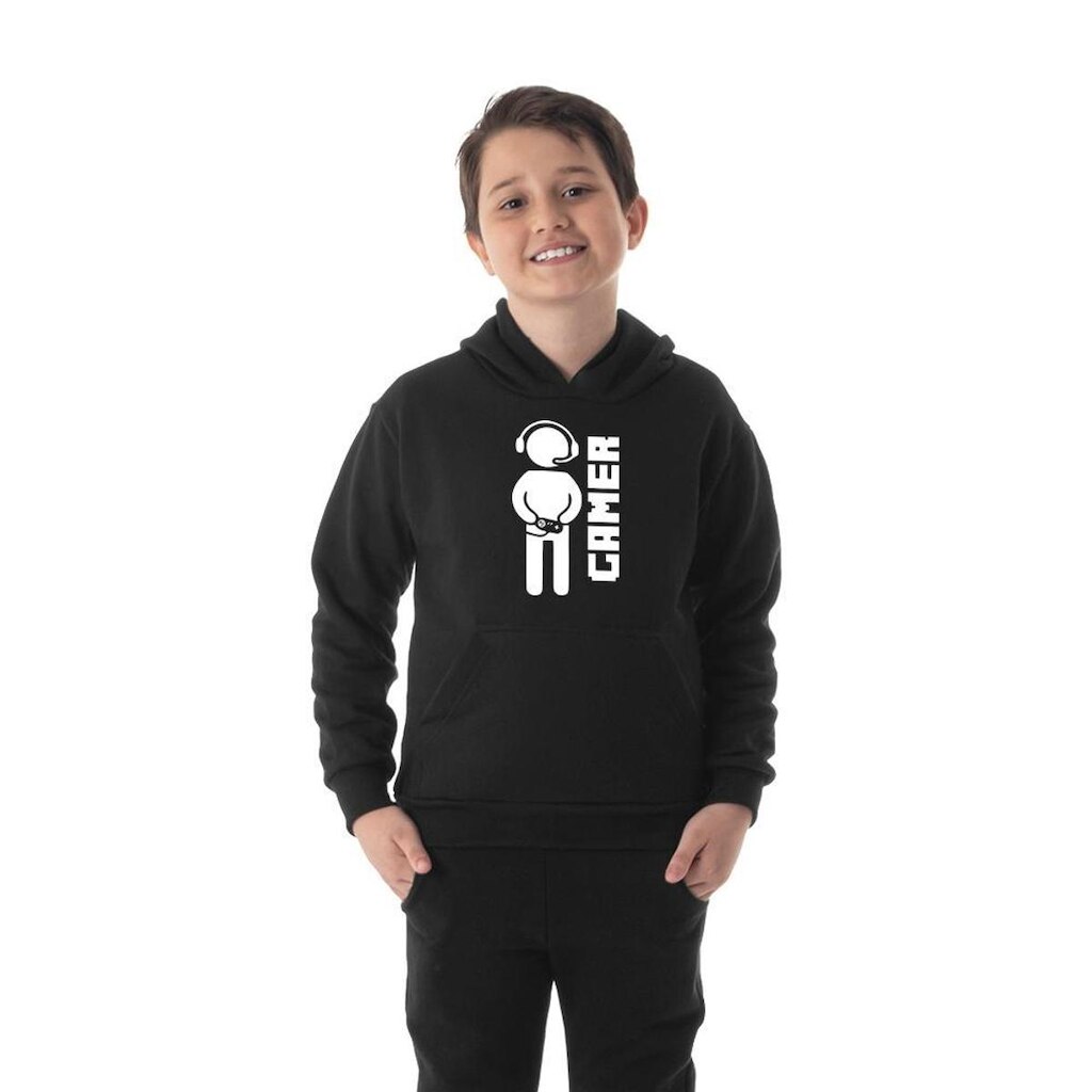 Moletom Canguru Infantil Menino Gamer Benellys