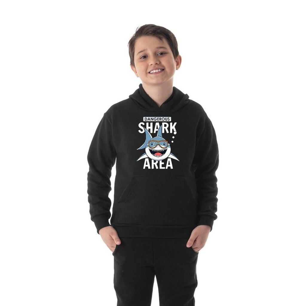 Moletom Canguru Infantil Menino Shark Benellys