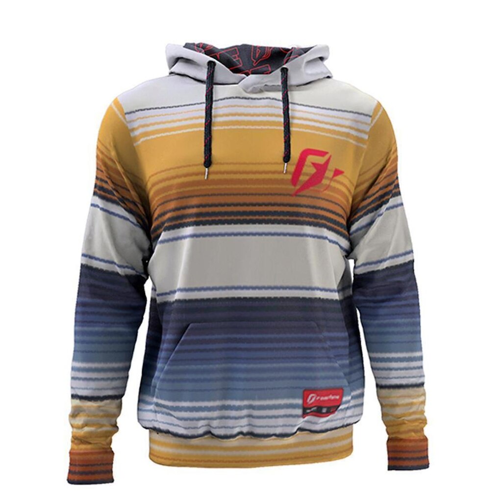 Moletom Canguru Listrado Day and Night Stripes - PP