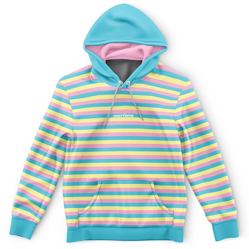 Moletom Canguru Listrado Sour Cream Stripes