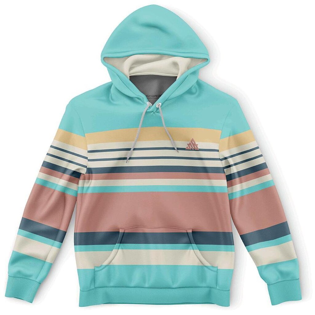 Moletom Canguru Listras Sunrise Sunset Stripes MD01
