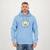 Moletom Canguru Manchester City Escudo Azul - Azul