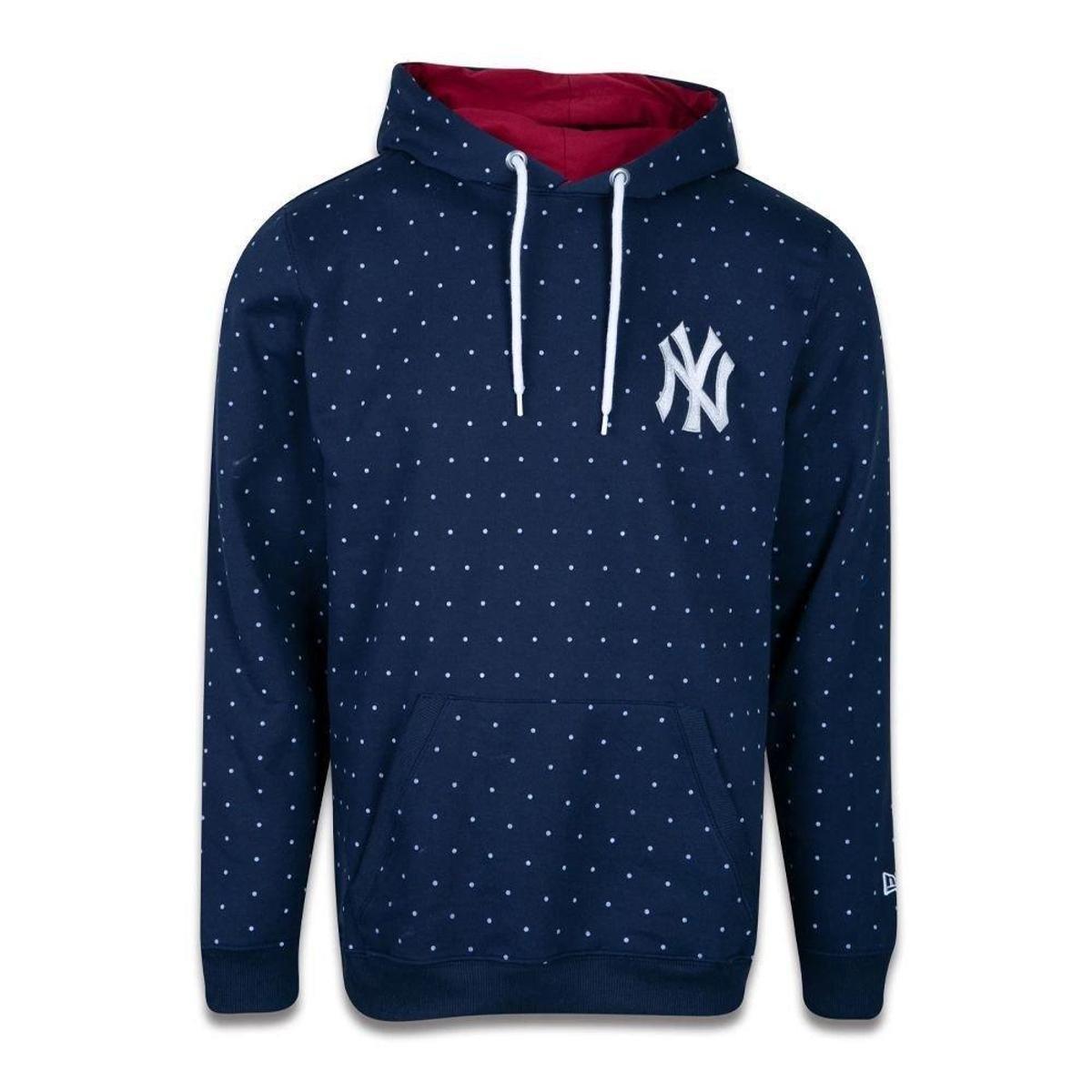 new era ladies heritage blend varsity moletom com capuz