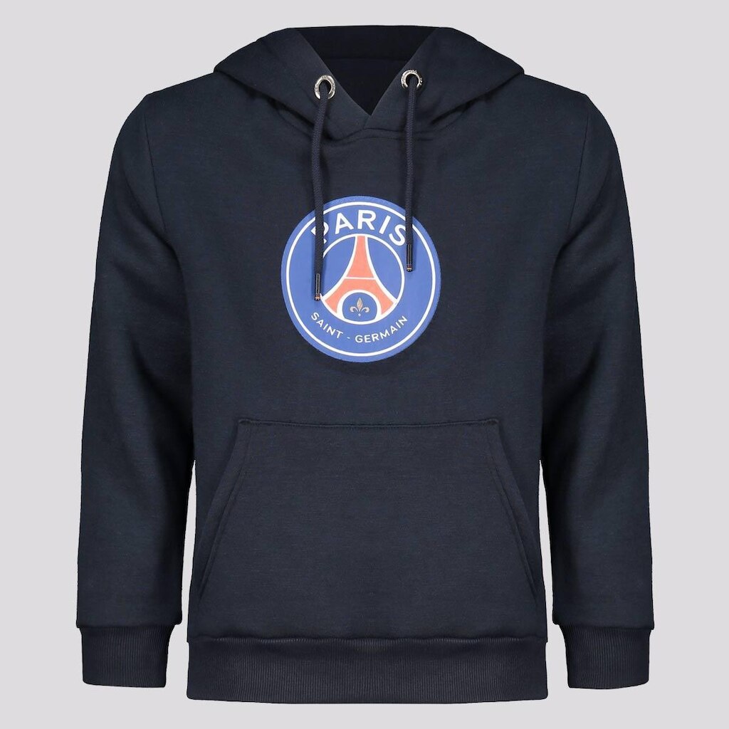 Moletom Canguru PSG Infantil Escudo