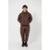 Moletom Canguru Streetwear 3 Cabos - - Marrom