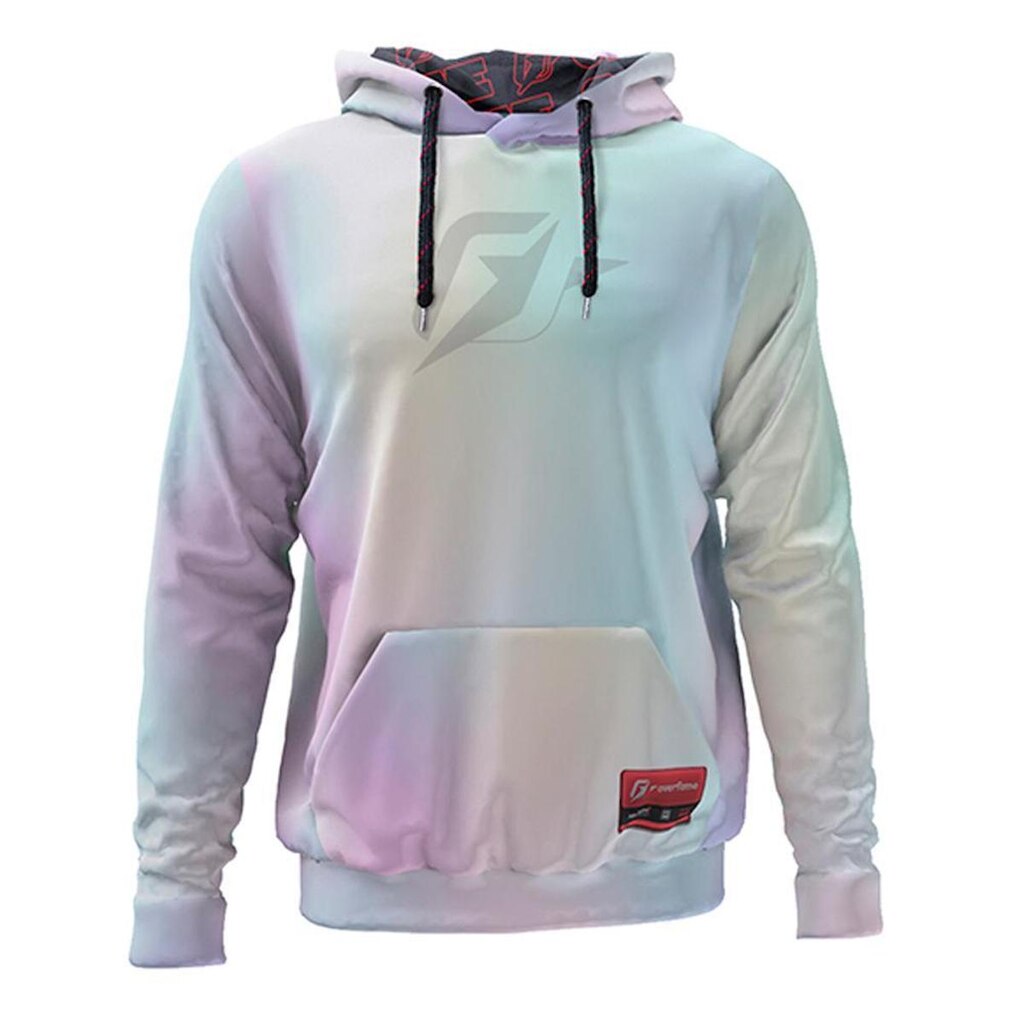 Moletom Canguru Tie Dye Matte Rainbow - GG