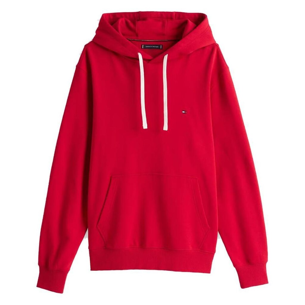 Moletom Canguru Tommy Hilfiger Mini Flag Algodão Puro Azul