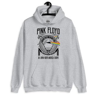Moletom Canguru Unissex Pink Floyd Rock