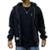 Moletom Canguru Ziper 47 Black Lrg - Preto