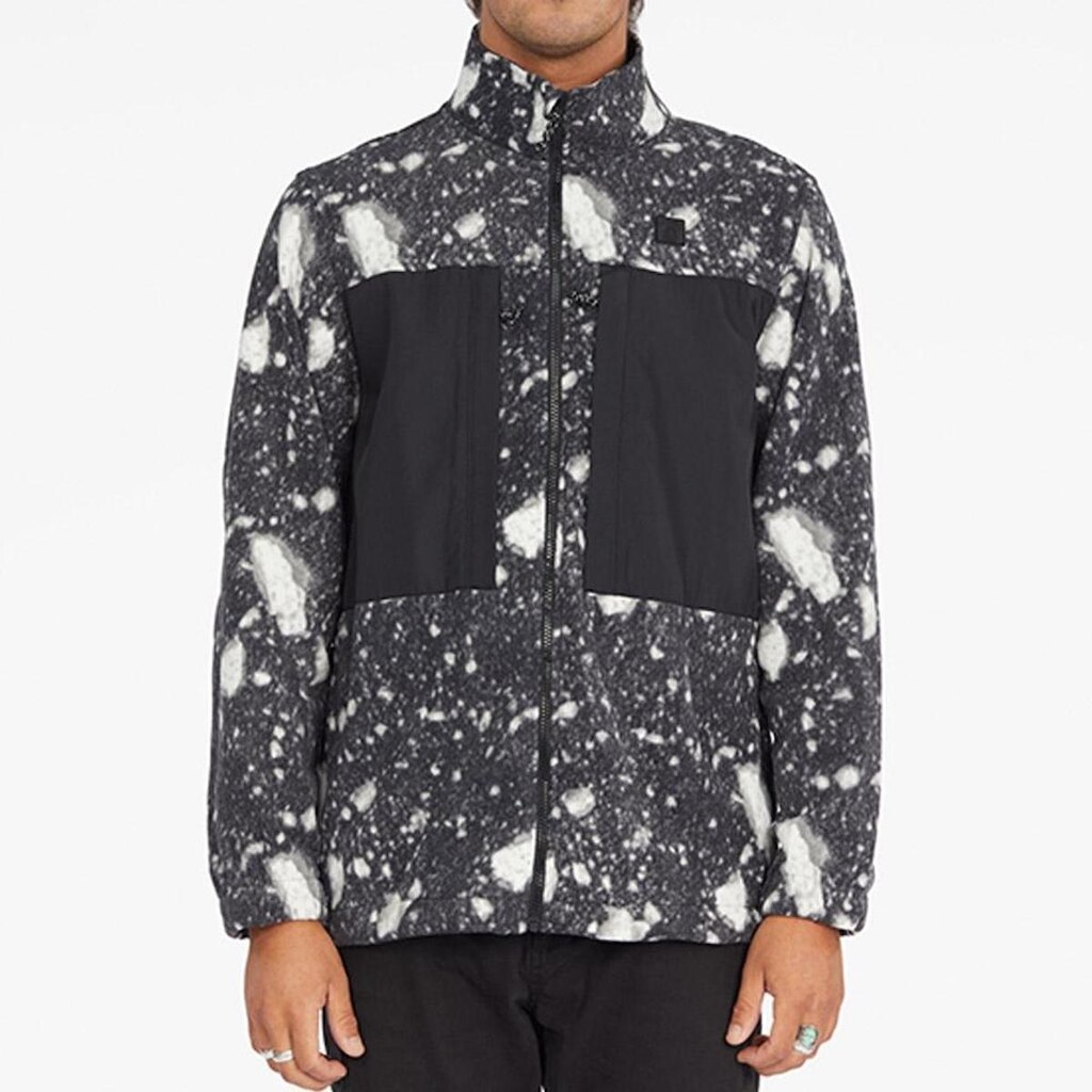 MOLETOM CANYON ZIP MOCK - ICEBERG - G