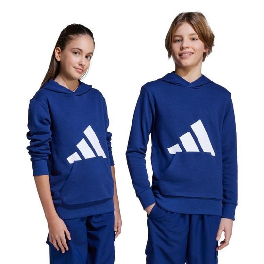 Moletom Capuz Essentials Infantil Adidas