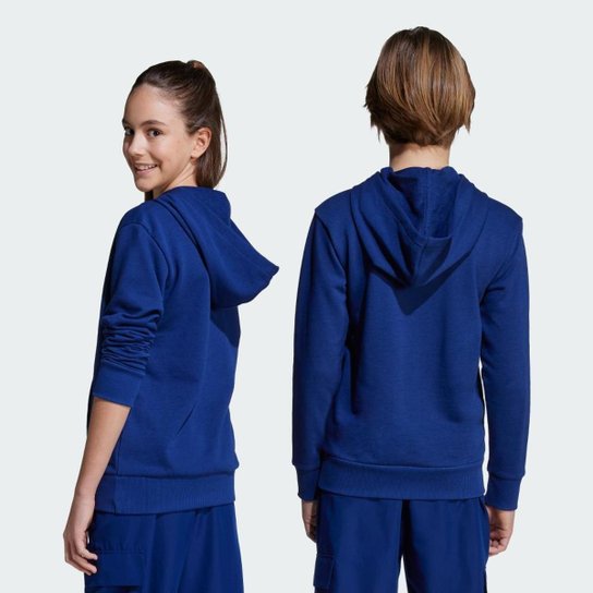 Moletom Capuz Essentials Infantil Adidas
