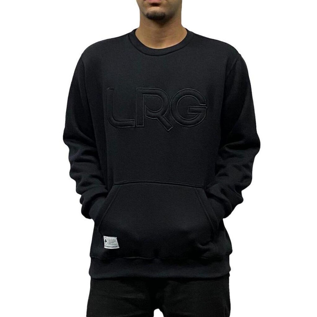 Moletom Careca LRG Levatad State- Preto
