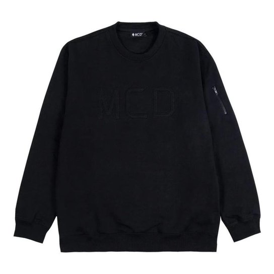 Moletom Careca Mcd Preto Preto G